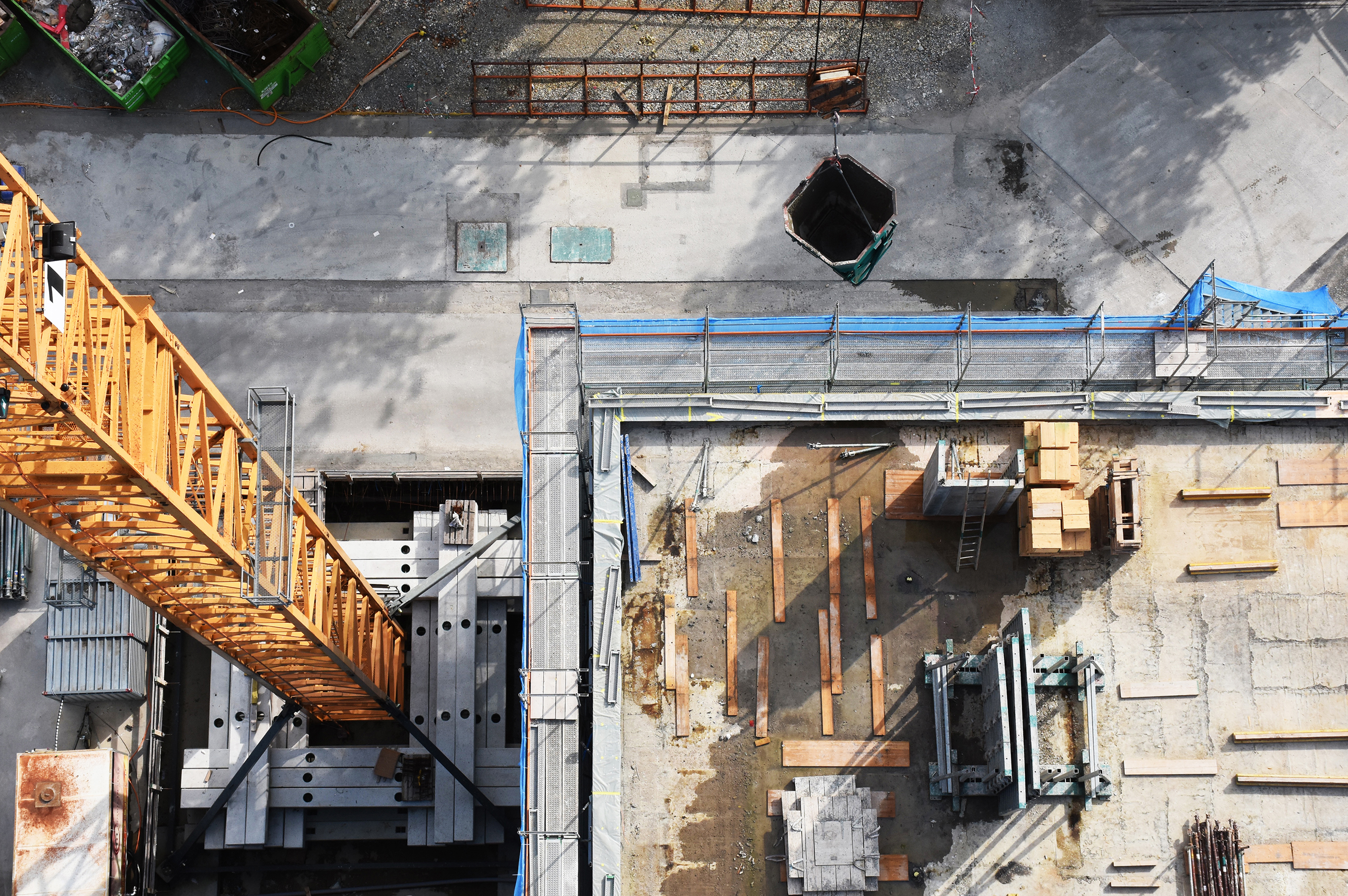 Baustelle, Zürich. Foto: Pascal Turin