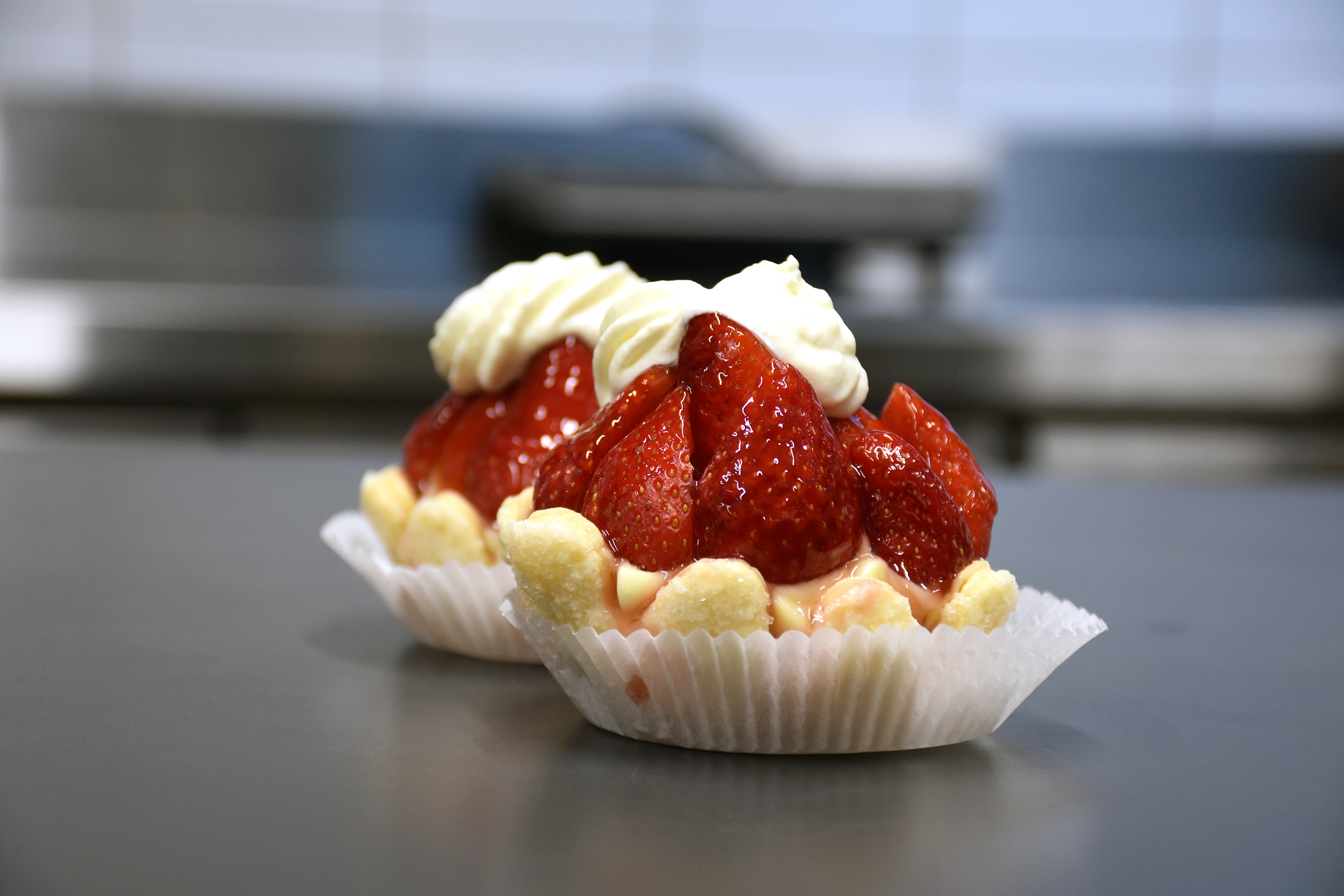 Erdbeertörtchen. Foto: Pascal Turin